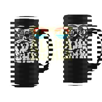 Alohaerano Ibras De Playa Retro In Mangas Taza de café - Regaloses