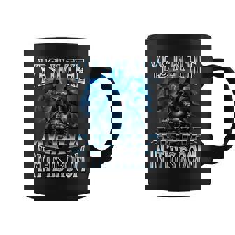 Alpha Wolf Meme Beta Male Embarrassing Cringe Gag Joke Coffee Mug - Thegiftio