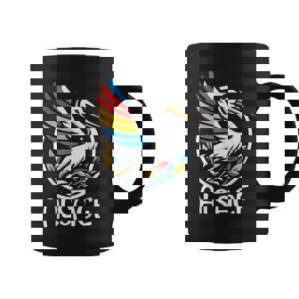 Alsace Cigogne Blanche Colorée Région Culturelle Française Tasse - Cadeauxyz