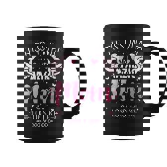 Amazing Mom Mother Looks Like Christmas Birthday Coffee Mug - Thegiftio