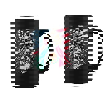 America Mexico Flag Vintage Mexican Roots American Coffee Mug - Monsterry