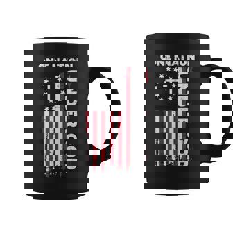 American Flag One Nation Under God 4Th Of July Christian Coffee Mug - Thegiftio