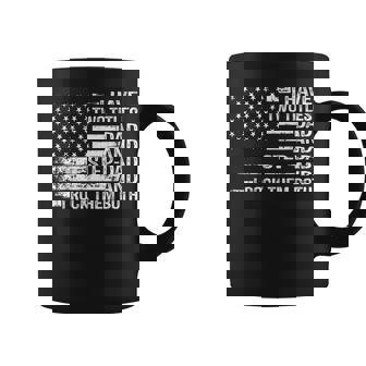 American Flag I Have Two Titles Dad And Stepdad Father's Day Coffee Mug - Thegiftio UK