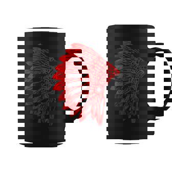 Amérindien Plume Coiffe Indiens Chef Tribus Fierté Indigène Tasse - Cadeauxyz