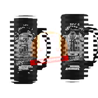 Annoyed By Trucks トラック ドライバー トラッカー コーヒーマグ - Kawaiitshirt