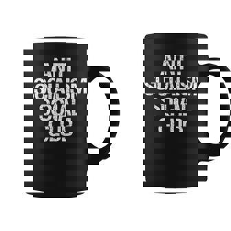 Antiocialisme Clubocial Parodie Politique Humour Tasse - Cadeauxyz