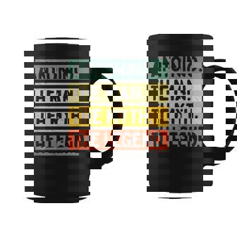 Antonino El Hombre El Mito La Leyenda Divertido Personalizado Taza de café - Regaloses