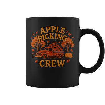 Apple Picking Crew Autumn Fall Orchard Season Fun Coffee Mug - Thegiftio