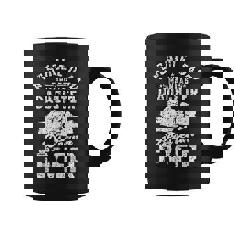 Asshole Dad And Smartass Daughter Best Team Ever Fathers Day Coffee Mug - Thegiftio