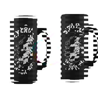 Astronaut Exploring One Dot A Time Dot Day Space Coffee Mug - Thegiftio