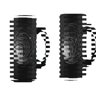 Astronauta Agujero Negro Perdido En El Espacio Ilustración Universo Taza de café - Regaloses