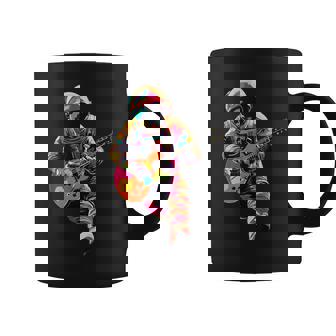Astronauta Tocando La Guitarra Guitarrista Astronauta Gracioso Taza de café - Regaloses