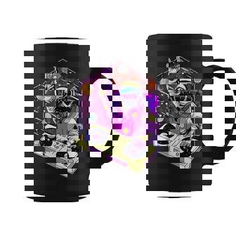 Astronaute Dj Musique Psychédélique Techno Edm Festival Tasse - Cadeauxyz