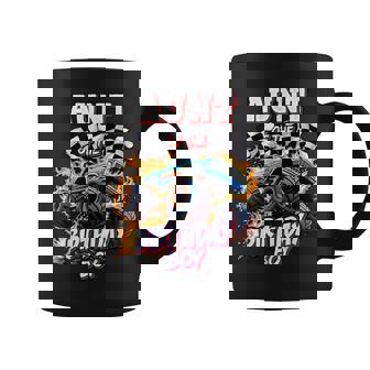 Aunt Of The Birthday Boy Monster Truck Birthday Party Coffee Mug - Seseable