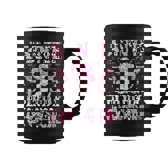 Auntie Of The Birthday Cow-Girl Pink Disco Rodeo Western Coffee Mug - Thegiftio