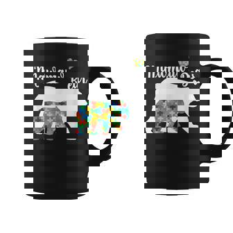 Autistic Support Autism Awareness Mawmaw Bear Mother's Day Coffee Mug - Monsterry