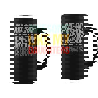 Awesome Like My Daughters Dad Fathers Day Coffee Mug - Thegiftio UK