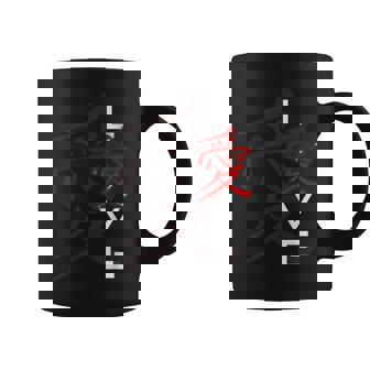 Awesome Love 日本の漢字デザイン コーヒーマグ - Kawaiitshirt