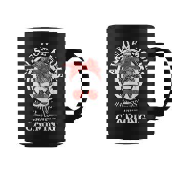Awesome Moms Have Tattoos And Love Camping Mother's Day Coffee Mug | Mazezy