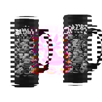 Axolotl Snaxolotl Snacks Axolotls Coffee Mug - Thegiftio UK