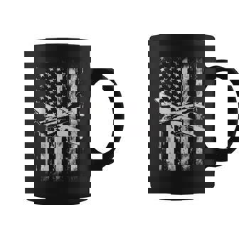B-17 Fortalezaoladora Avión Militar Bandera Americana Ww2 Taza de café - Regaloses