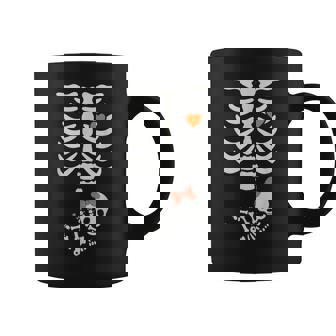 Baby Shower Skeleton Halloween Pregnancy Annoucement Girls Coffee Mug | Mazezy