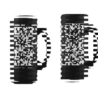 On Back Qr Fck Off Code Saying Quote For Women Coffee Mug - Thegiftio UK