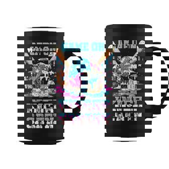 Back To School Game On Kindergarten Baseball First Day Boys Coffee Mug | Mazezy