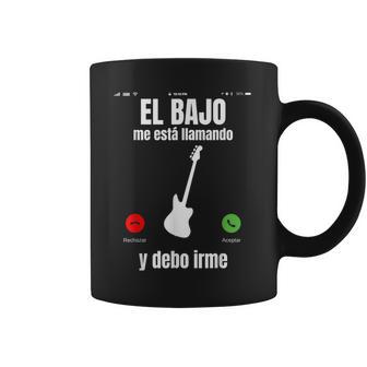 Bajista Bajo Eléctrico Regalo Música Divertido Taza de café - Regaloses