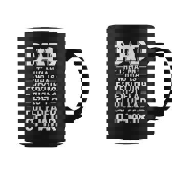 Bald Dad Full Hair Bald Head Bald Man Bald Hair Bald Coffee Mug | Mazezy