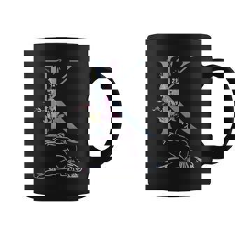 Balla バレエ ダンス イニシャル 名前 K Dance モノグラム バレエ コーヒーマグ - Kawaiitshirt