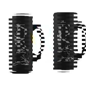 Balla バレリーナ イニシャル 名 R ダンス モノグラム バレエ コーヒーマグ - Kawaiitshirt