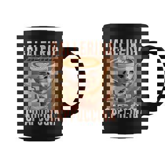 Ballerina Cappuccina Ai Generate Character Italian Brainrot Coffee Mug - Thegiftio UK
