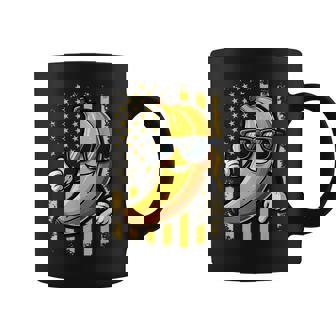 Graphic Bananas Proud Name Retro American Flag Bananas Lover Coffee Mug - Thegiftio