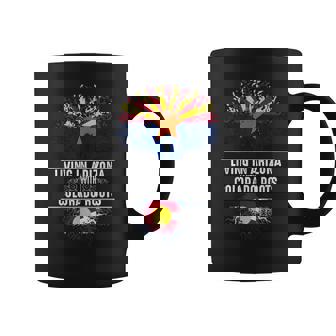 Bandera De Árbol De Arizona Home Colorado Roots Regalo De Amor Taza de café - Regaloses