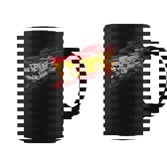 Bandera Españolaintage Para Hombre Bandera De España Arte Retro Taza de café - Regaloses