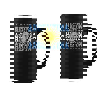 Bandera Patriótica Argentina Inspirada En Elol In Mangas Taza de café - Regaloses