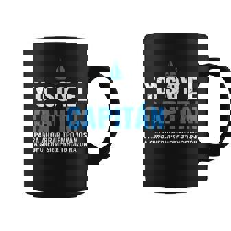 Barco Divertido Yooy El Capitániempre Tengo Razón Taza de café - Regaloses
