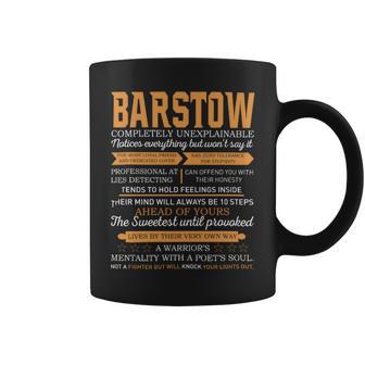 Barstow Completely Unexplainable Notices Everything But Won’T Say It Name Coffee Mug | Seseable UK