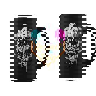 Baseball Drip Boys Ice Cream Waffle Home Plate Respect Drip Coffee Mug | Mazezy