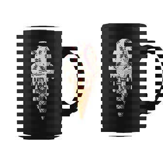 Baseball Drip With Melting Ice Cream Drippy Lovers Coffee Mug - Thegiftio UK
