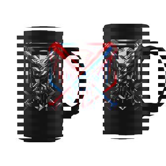 Baseball Ice Cream Drip Youth 4Th Of July Red White And Blue Coffee Mug | Mazezy