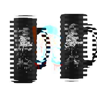 Baseball Lifestyle 101 Apparel Youth Baseball Drip Icecream Coffee Mug | Mazezy