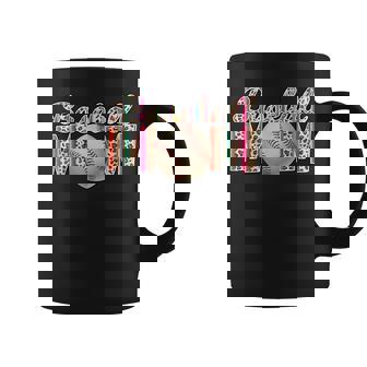 Baseball Mom Leopard Tie Dye Baseball 2023 Coffee Mug | Mazezy