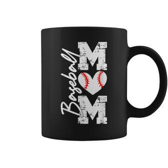 Baseball Mom Mom Game Day Coffee Mug - Monsterry