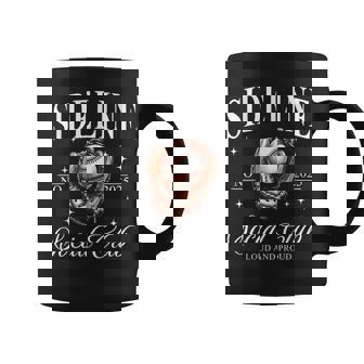Baseball Mom Sideline Social Club Mom Baseball Game Day Coffee Mug - Monsterry