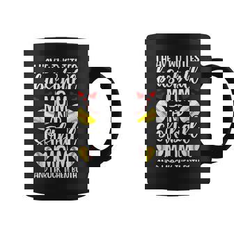 Baseball Mom And Softball Mom Proud Softball Baseball Mom Coffee Mug - Monsterry