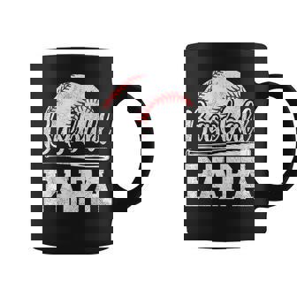 Baseball Papa Baseball Player Game Day Father's Day Coffee Mug - Thegiftio
