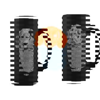 Beagle In My Pocket シャツ かわいい子犬 ダックスフンド ドッグシャツ コーヒーマグ - Kawaiitshirt