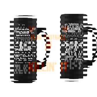 Becoming A Flag Football Mom Of A Flag Football Player Mama Coffee Mug - Monsterry